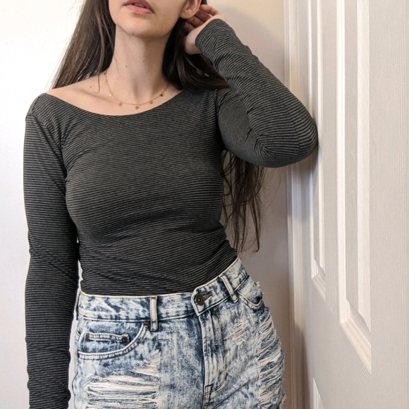 GARAGE Striped Shirt - Picture 2 of 4